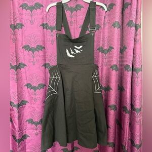 HellBunny Miss Muffet Pinafore Dress
